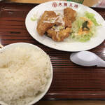 大阪王将 - 油淋鶏とライス大