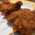 きくや食品 - 牛串カツ＆イモ串＆たこ串