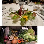 レフェルヴェソンス - アルチザン野菜　この日は何十種類と言われてましたか(・・?　小さな野菜の一つ一つにレフェルヴェソンスさんの感謝の気持ちが詰まっているのです♪