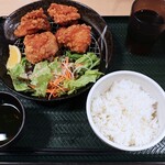 はなまるうどん - から揚げ定食