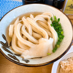 手打ちうどん こげら - 【2020年11月】こげらセットのうどんは、かけうどん（ひやひや）。