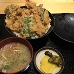 中村庵 - 天丼セット