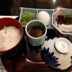 Sanrapo Murakumo - 雑炊の材料です