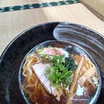 にく友食堂 - 半ラーメン