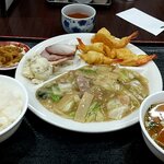 四興楼 - 中華定食 738円+税(税込800円)