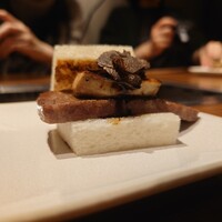 焼肉うしごろ 表参道店 - フォアグラサンド