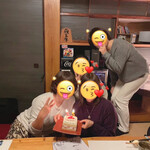 酒肴 新屋敷 - サプライズケーキとハイチーズ♡