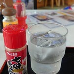 大滝ドライブイン 泉や - お冷