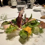 レフェルヴェソンス - アルチザン野菜　フレンチをいただきながら野菜をいただけるお店はとても貴重だと思いますし、我々には有難いメニューなのです♪　野菜好きですから('ω')ノ