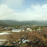 山口果物 - 新幹線で出発（岐阜あたり？）