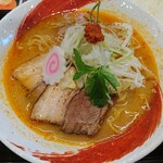 元祖辛味噌ラーメン 海老秀 - 元祖辛味噌ラーメン(790円)