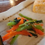 蕎麦処 若佐 - おひたし