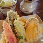 蕎麦処 若佐 - 天ぷら