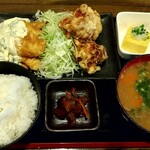 Nambu Sakaba - ハーフ＆ハーフ定食