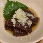 もつ屋どんちゃん 田富店 - レバ刺し