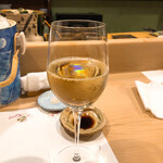 うを徳 - グラス白ワイン
