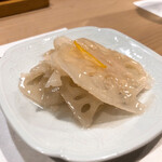 うを徳 - 加賀蓮根の酢漬け