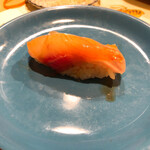 うを徳 - 尾久島縞鯵のにぎり