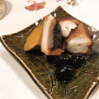 うを徳 - 煮蛸、黒豆、あん肝