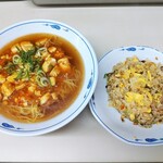餃子の王将 - 麻婆麺定食