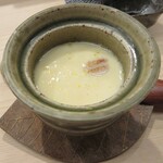 日本橋蛎殻町 すぎた - 穴子入り。ふわふわプリンのよう。