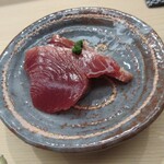日本橋蛎殻町 すぎた - カツオ。ネギが独特。