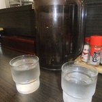 ラーメン ふくや - お水　【　２０１２年８月　】