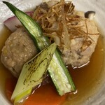 Ishihara - 名物鴨だんご　〆は濃厚蕎麦湯で!!