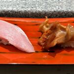 末廣鮨 - ぶりかま・赤貝