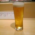 横浜すし好 - 生ビール