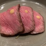 まき村 - 松阪牛イチボのローストビーフ