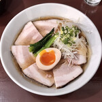 中華そば うお青 - ニボねぎチャーシュー麺