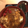 風笑り家 - かつ丼カレー丼(1,036円)