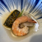 Sugishige - 海老と南瓜の煮物