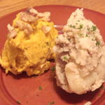 オクワ酒屋 - ポテトサラダとかぼちゃサラダ２種盛り