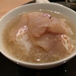 まき村 - 名物の鯛茶漬け