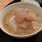 まき村 - 名物の鯛茶漬け