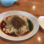 らーめん専門 うしおととり - 汁無し坦々麺温玉