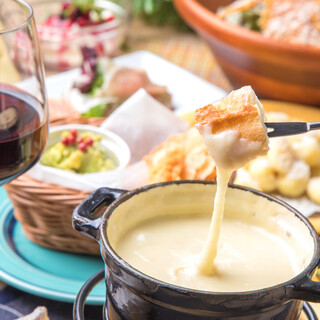 チーズフォンデュ ピザorパスタ10品 2 5h飲放付 5000円 4000円 税込 Cafe Dining Ballo Ballo 銀座店 カフェアンドダイニング バロバロ 有楽町 イタリアン 食べログ