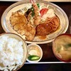 キッチンさん吉 - 料理写真:ポークピカタ・ハンバーグ・海老フライ