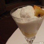 レ セゾン - 2012.8  エキゾチックフルーツのミルクシェーク(ランチ）