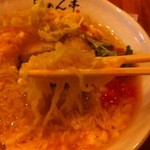 ちりめん亭 - 麺アップ！