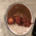 花きゃべつ - 唐揚げカレー　1200円