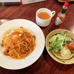 Resutoram maron - 洋食屋のナポリタン　スパゲッティ…900円