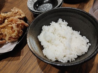 つけ麺 けんず - サービスしてくれたライス