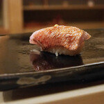 日本橋蛎殻町 すぎた - 金目鯛の握り