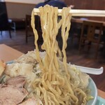 らーめん 蓮 - 細めの麺リフト