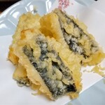 日本橋 - イカの天ぷら