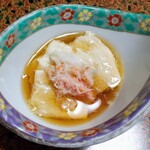 日本橋 - 生湯葉とかに酢（今日のおすすめ）