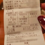 赤坂 きた福 - 御手洗に行ってる間にお会計が終わっていたので
      内訳は不明。